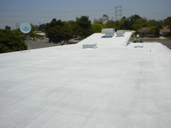 A TPO Roof, installed by Alpine Roofing Construction