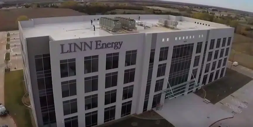 Linn Energy Oklahoma with a flat roof, installed by Alpine Roofing Construction