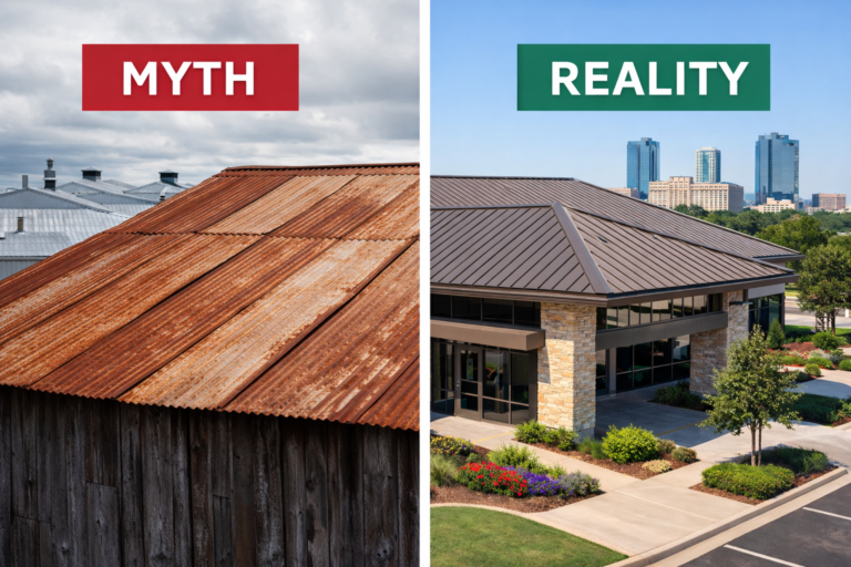 7 Metal Roofing Myths Debunked | Dallas Commercial Roofing