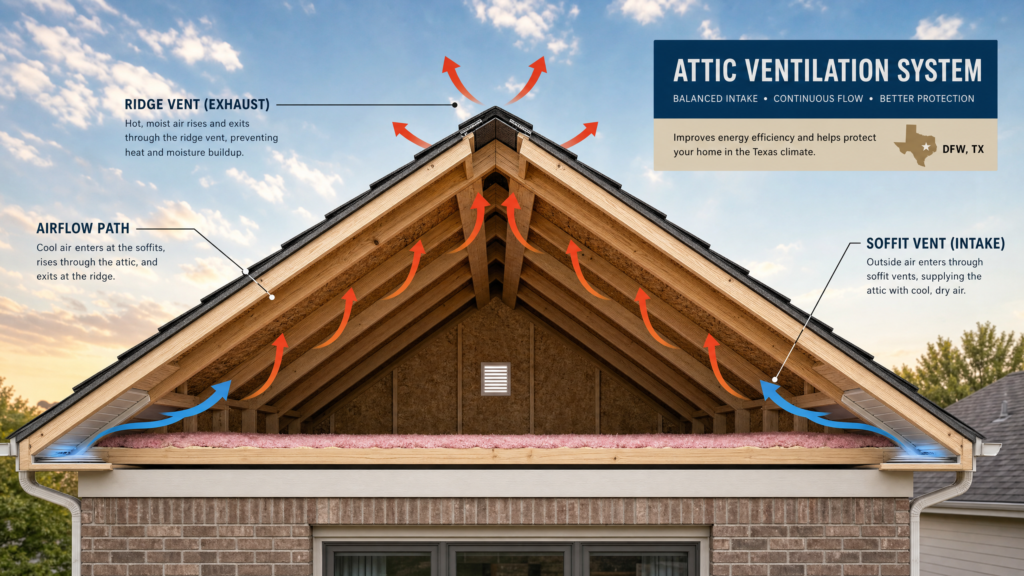 The Critical Role of Proper Attic Ventilation in Roof Health